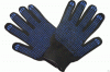 Перчатки ХБ двойные с ПВХ, черные