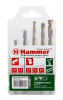 Набор сверл Hammer No12 hex (5шт.) 5-8мм 202-912
