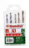 Набор сверл Hammer No13 hex (5шт.) 5-8мм 202-913