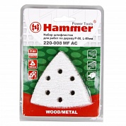 Лист шлифовальный Hammer Mf-ac 008 80 мм, Р 80, по краске 220-008