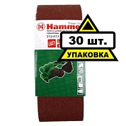 Лента шлифовальная бесконечная Hammer 100 Х 610 Р 40 3 шт. Коробка (30шт.) 212-013к