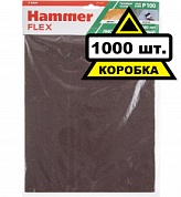 Лист шлифовальный Hammer 230x280мм p100 тканевая основа